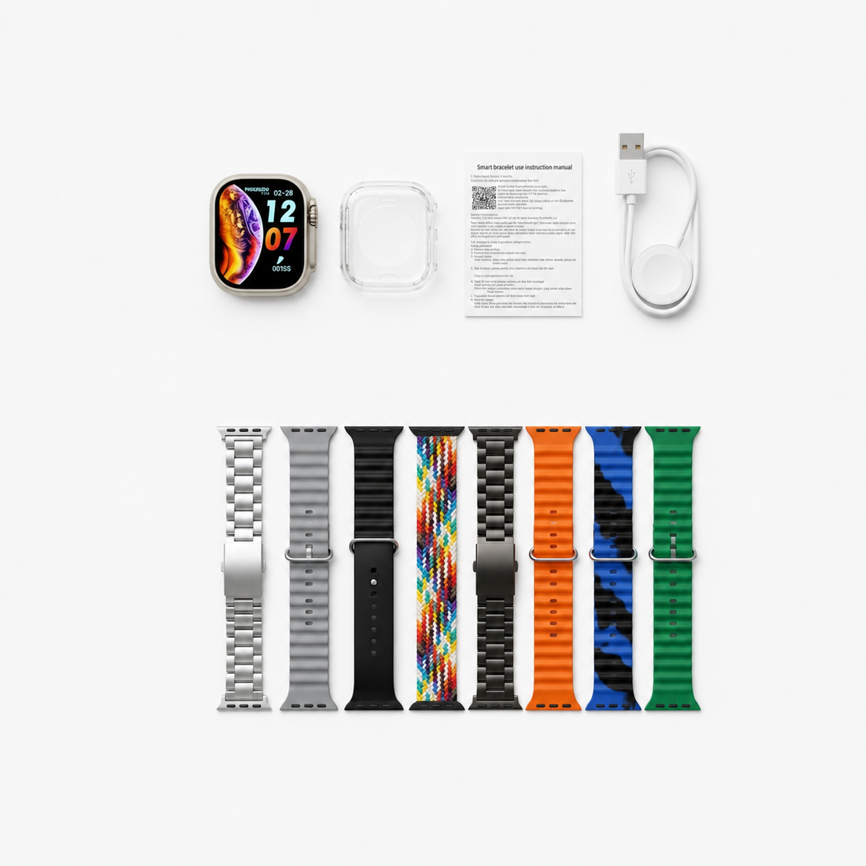 ⌚ Y80 Ultra Smartwatch – Bluetooth Calling 