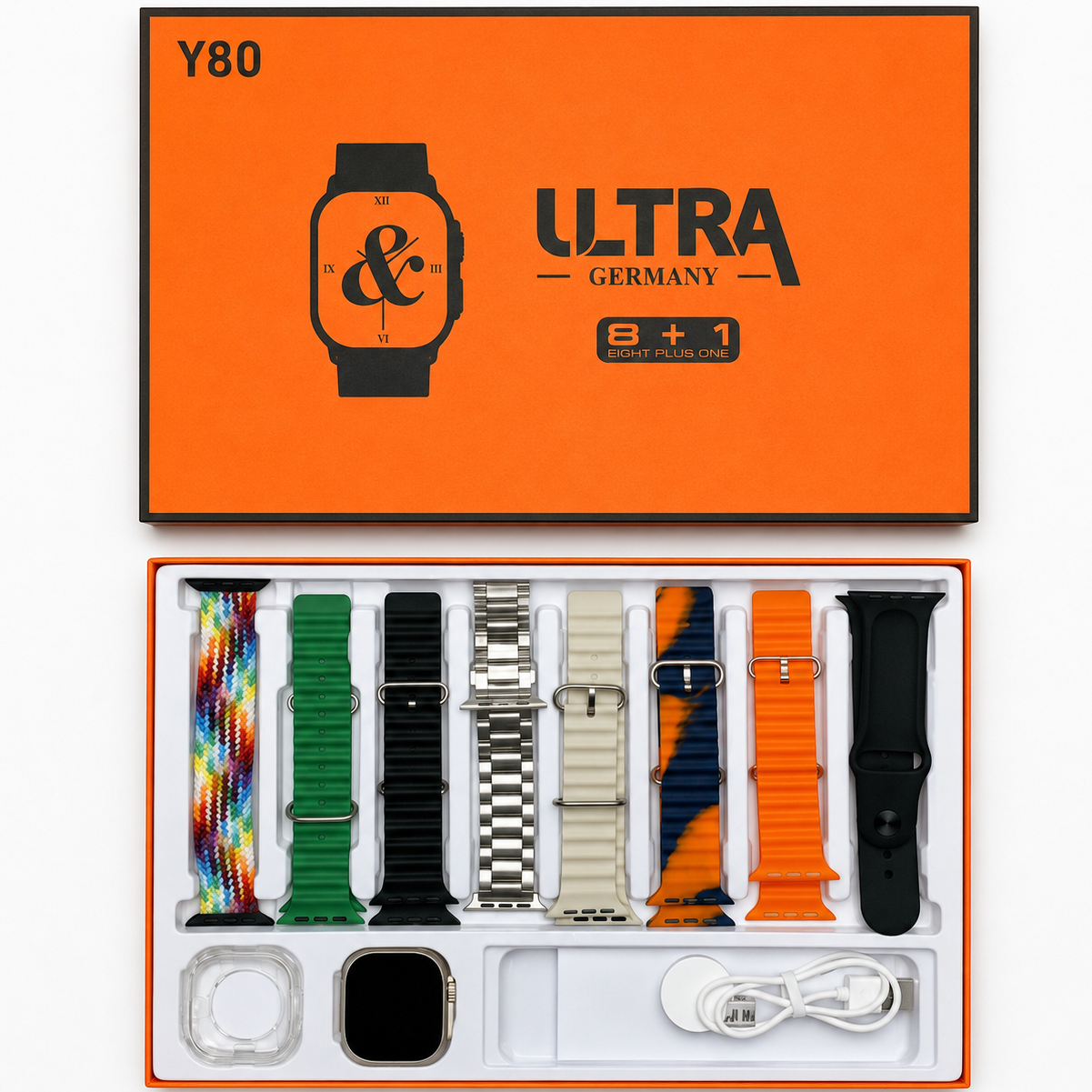 ⌚ Y80 Ultra Smartwatch – Bluetooth Calling 